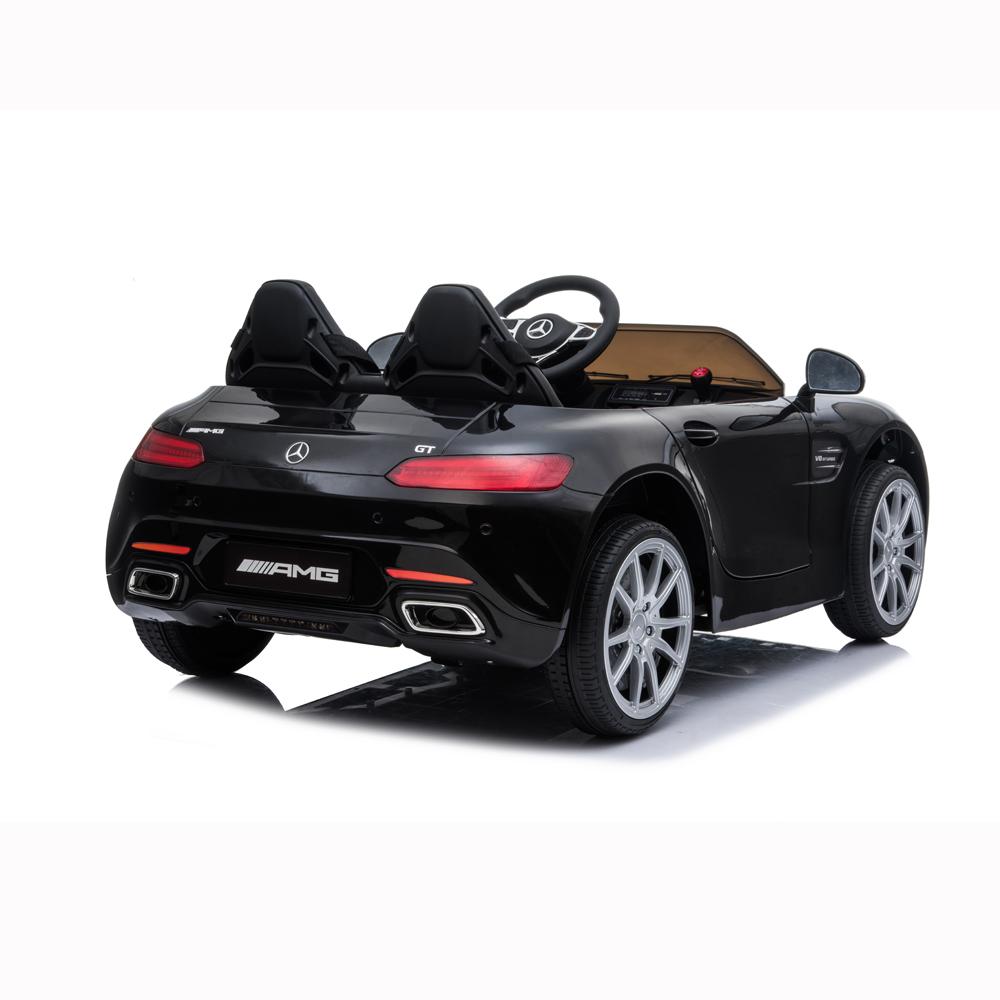 Kids Ride On Car Mercedes-Benz AMG GT Dual Drive Electric Cars for Kids Motorized Vehicles Remote Control Toy Car with 2 Seater, -in LED Lights, Music, Horn Christmas Birthday Gift for Children