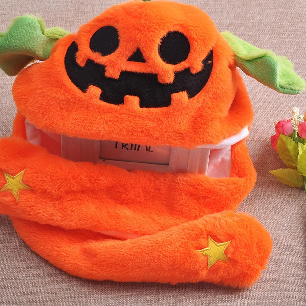 Valatala Ear Moving Jumping Hat Halloween Plush Hat Unisex Cap For Kids Adult Cosplay Christmas Party Holiday Hat