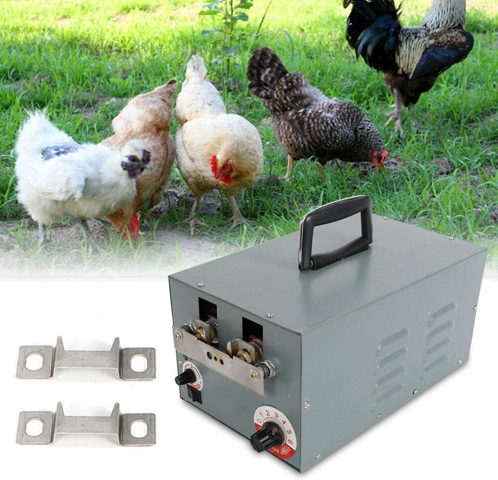 Automatic Chicken DebeaMachine, Electric Automatic Chick Debeaker Cutting Equipment for Poultry Chicken Beak Cutter 110V 250W (US Stock)