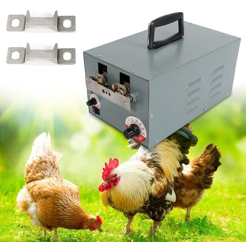 Automatic Chicken DebeaMachine, Electric Automatic Chick Debeaker Cutting Equipment for Poultry Chicken Beak Cutter 110V 250W (US Stock)