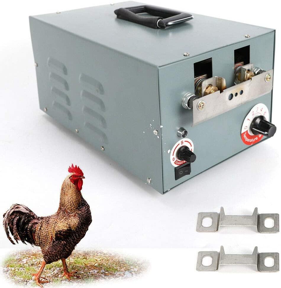 Automatic Chicken DebeaMachine, Electric Automatic Chick Debeaker Cutting Equipment for Poultry Chicken Beak Cutter 110V 250W (US Stock)