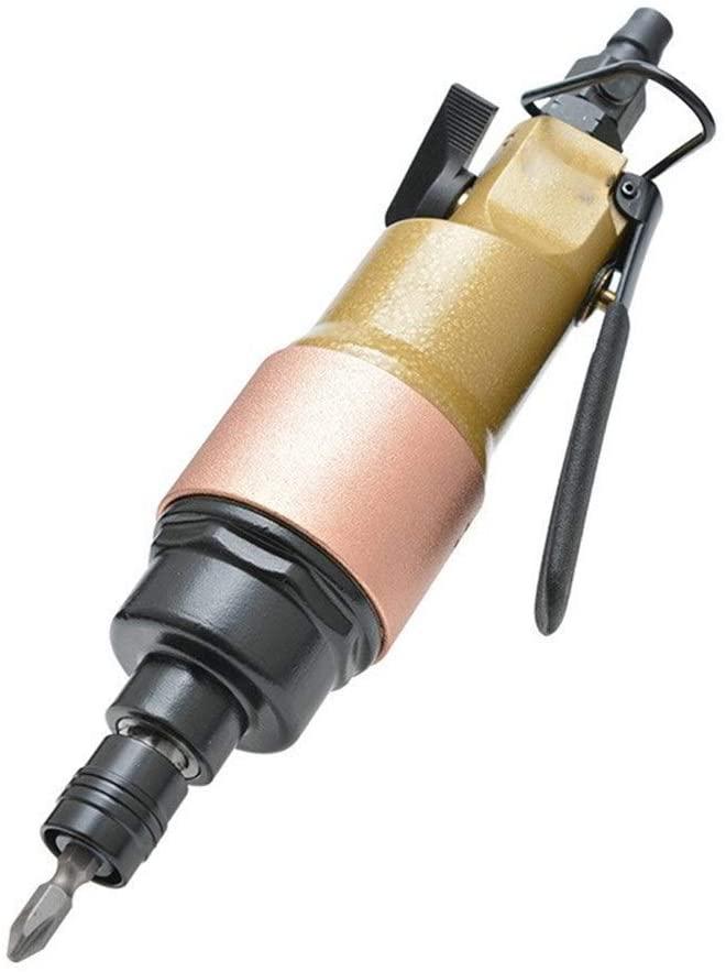 LIMEI-ZEN Portable Practica Pneumatic 10000rpm Double Hammer Pneumatic Screwdriver, Powerful Pneumatic Screwdriver Hand Tools Industrial
