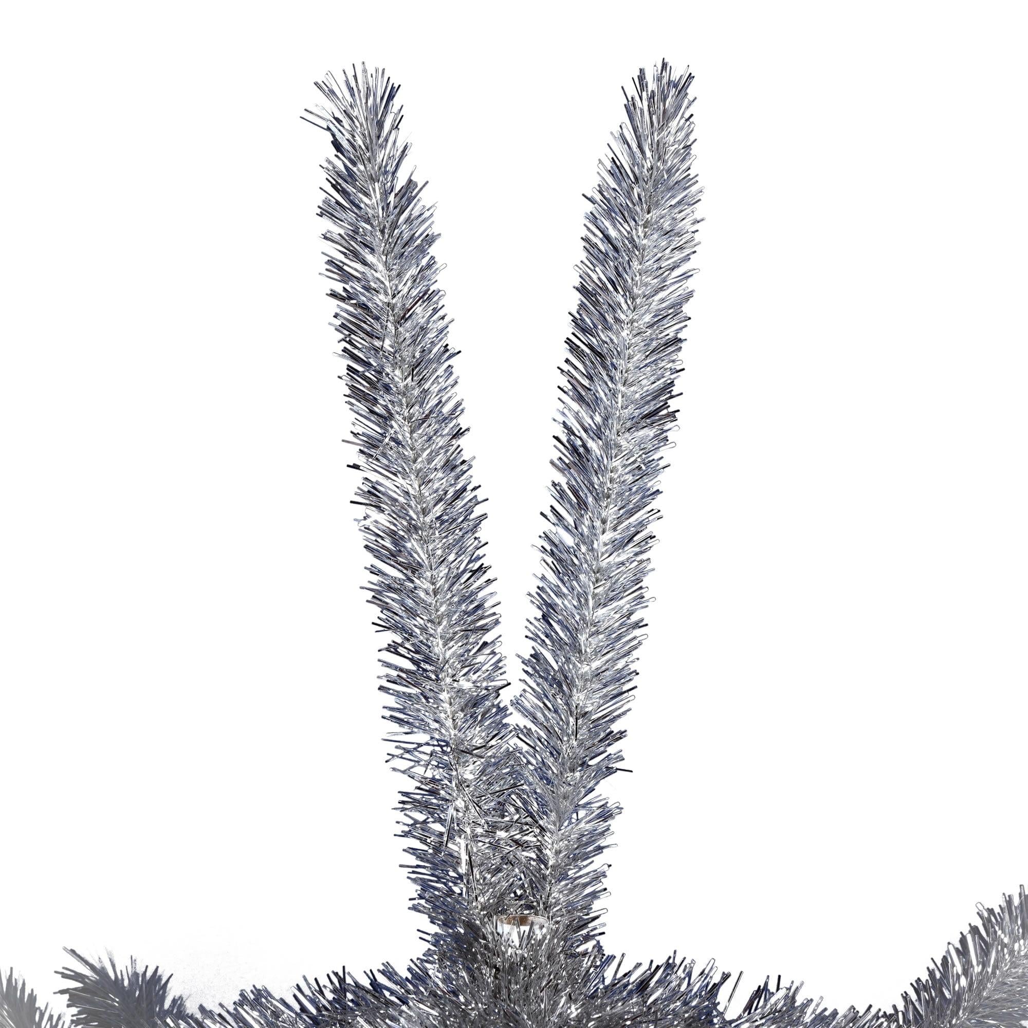 Vickerman 8'  Aluminum Artificial Christmas Tree, Unlit - Faux Christmas Tree - Seasonal Indoor Home Decor