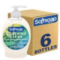 Softsoap Moisturizing Liquid Hand Soap, Soothing Clean Aloe Vera - 7.5 Fl Oz (Pack of 6)