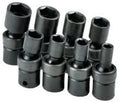 8 Piece 3/8"" Drive 6 Point Swivel Fractional Impact Socket Set Tools Equipment Hand Tools