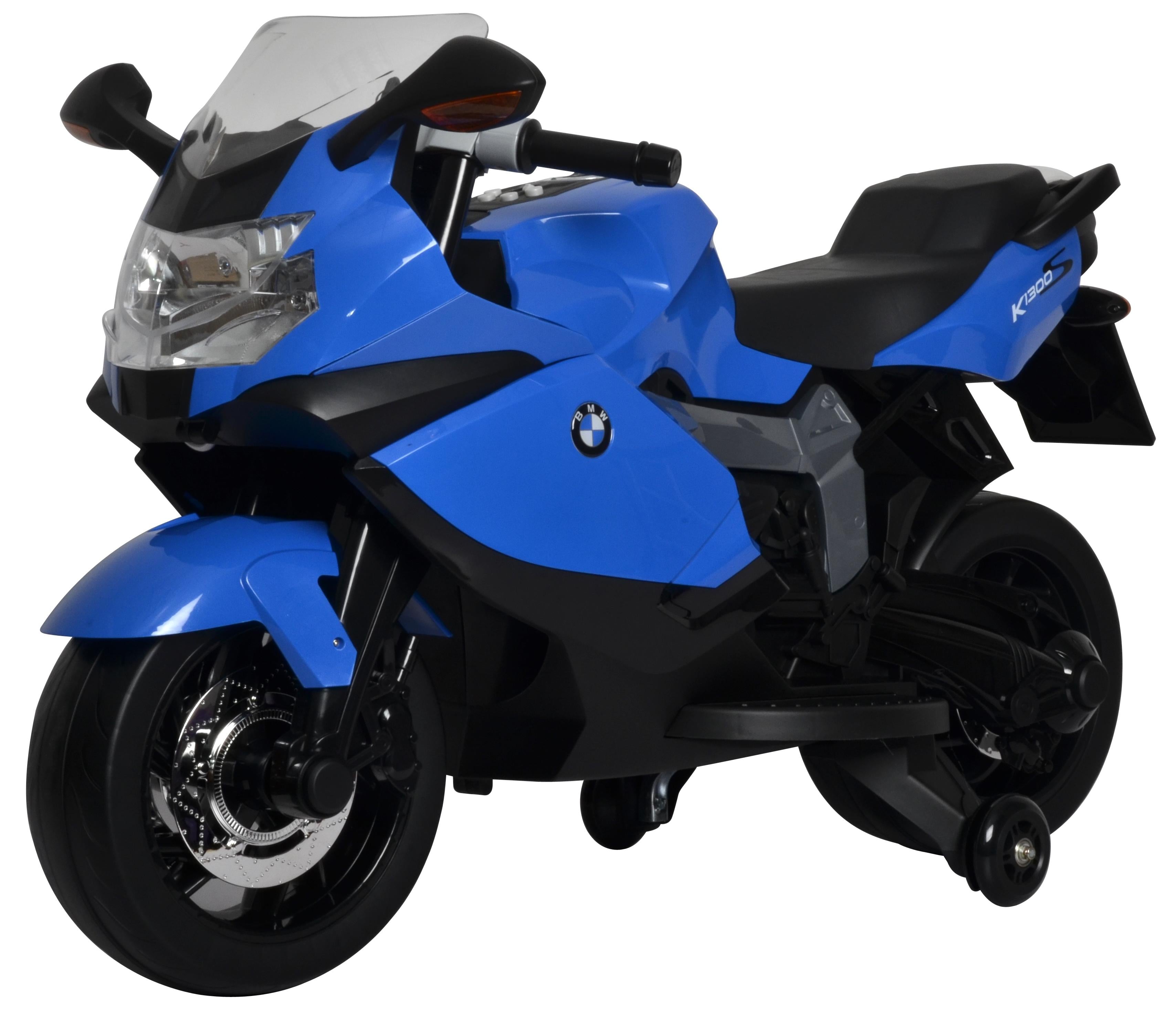 Kids Ride on Battery Operated motorcycle in blue Color. BMW - Brand NEW