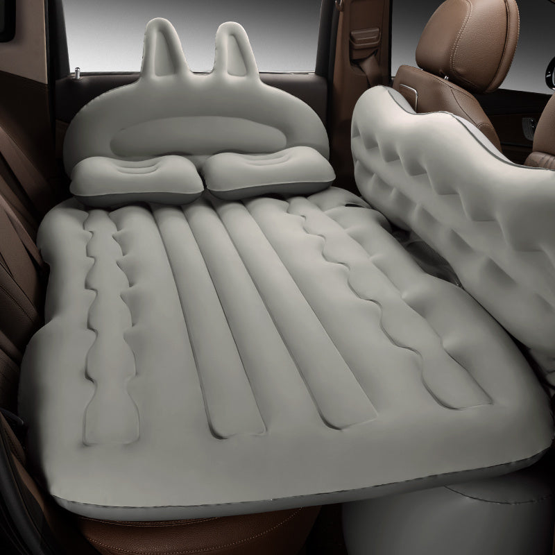 Travel in Comfort with this Inflatable Car Air Mattress - Perfect for Road Trips &amp; RVing!