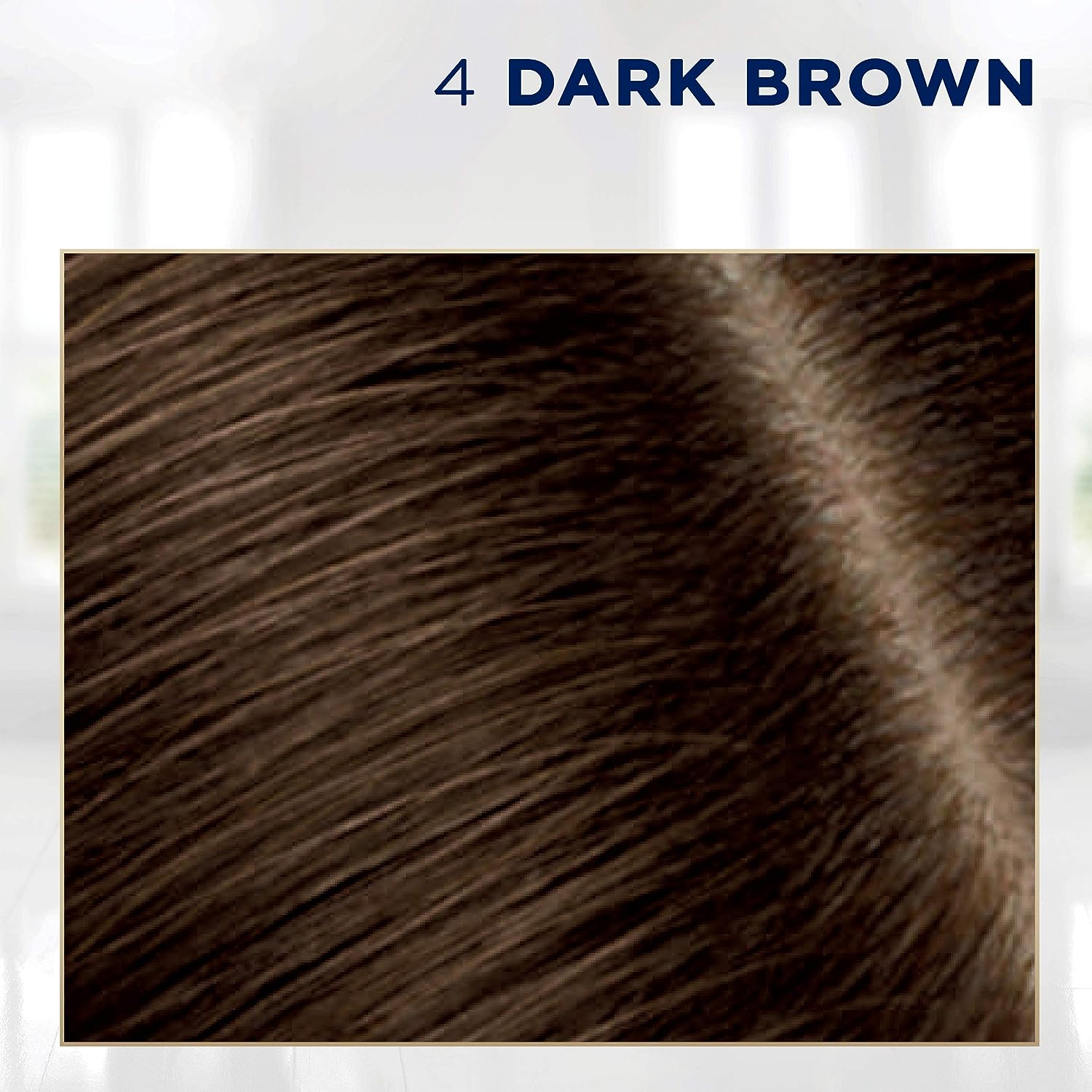 Clairol Root Touch-Up by Nice'n Easy Permanent Hair Dye, 4 Dark Brown Hair Color, 1 Count
