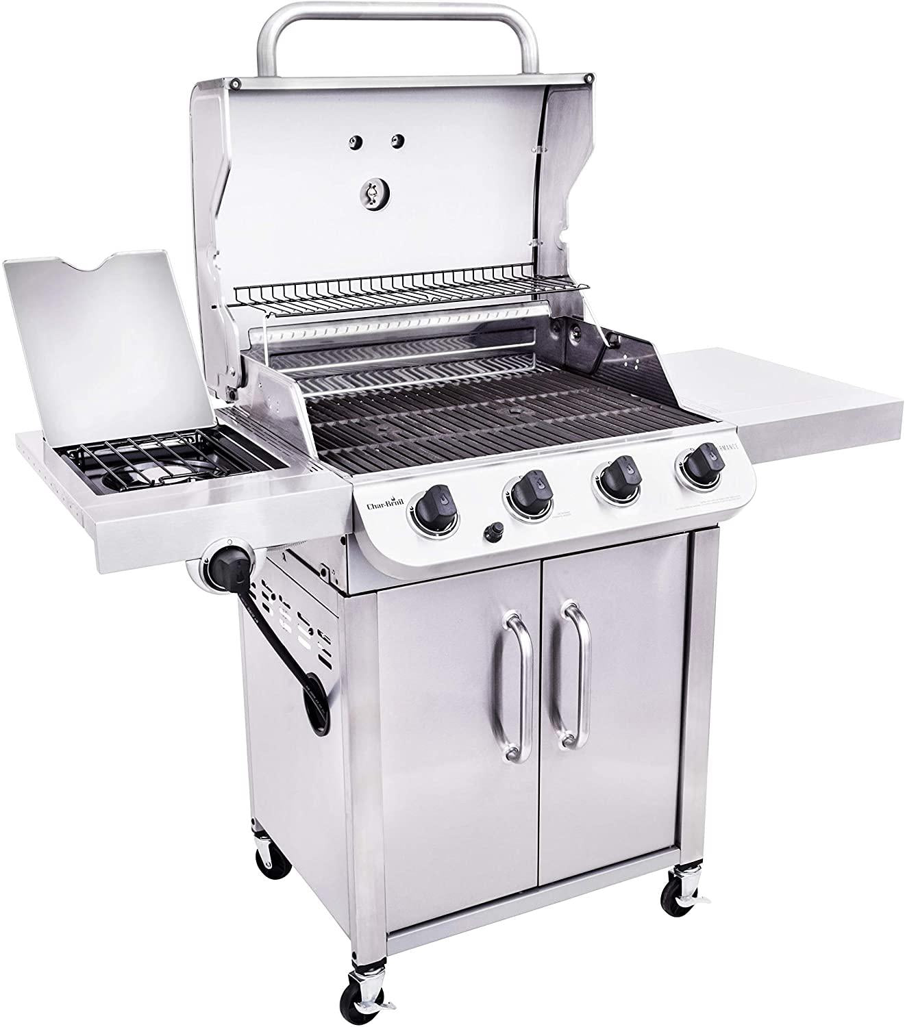 Gas Grill  Performance  Steel 4-Burner Cabinet Style Propane