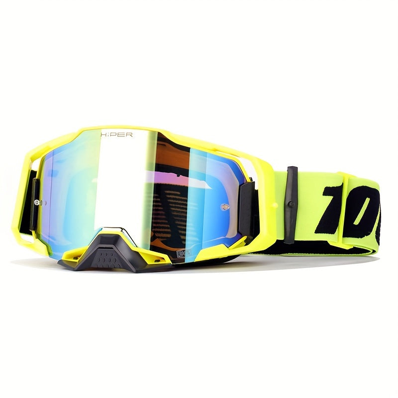 Motocross Goggles Motorcycle Sunglasses Ski Sport Dirt Bike MX MTB Downhill Cycling Glasses Anti-Fog HD Lens