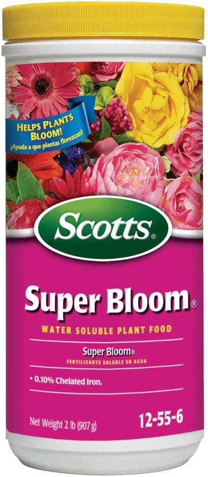 Scotts 110500 Super Bloom Water Soluble Plant Food (12 Pack), 2 lb