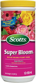 Scotts 110500 Super Bloom Water Soluble Plant Food (12 Pack), 2 lb