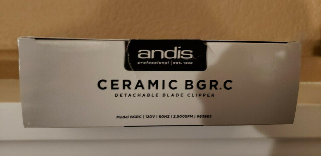 Andis BGRC Pro Ceramic Detachable Blade Silver Hair Clipper - Open Box