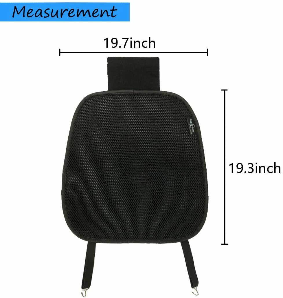 Car Breathable Linen Universal Protector Back Seat Cushion