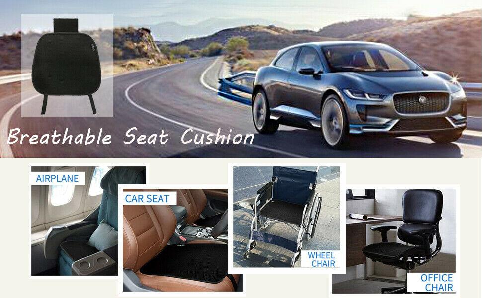 Car Breathable Linen Universal Protector Back Seat Cushion