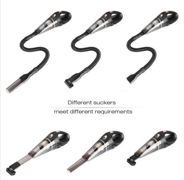 Car Vacuum Cleaner Car Accessories Small 12V High Power Handheld Portable Car Vacuum Cord &amp; Bag Detailing Kit Essentials For Travel, RV Camper