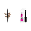 NYX PROFESSIONAL MAKEUP Micro Brow Pencil, Eyebrow Pencil, Taupe &amp; The Brow Glue Instant Brow Styler