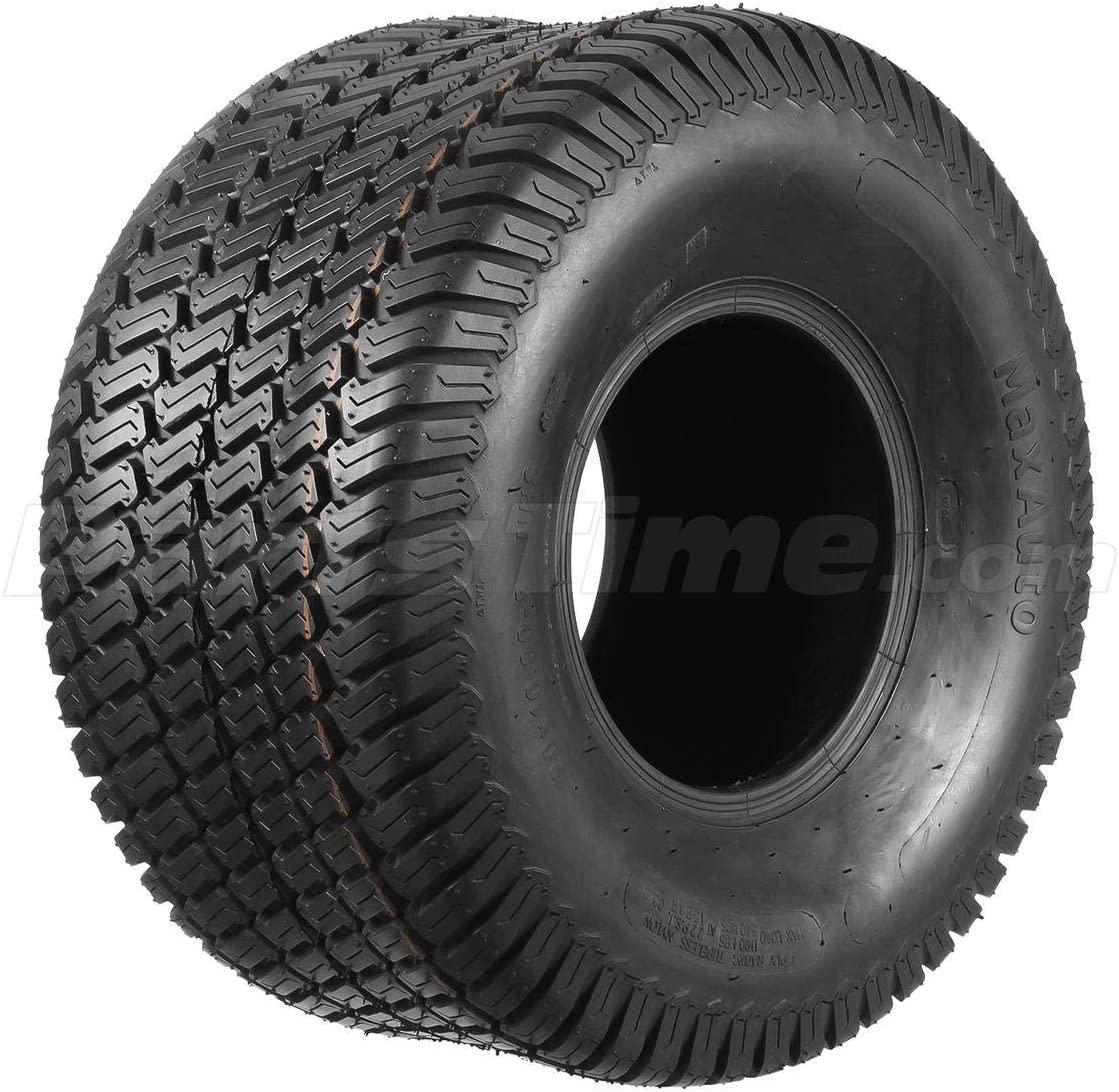 MaxAuto 2 Pcs 20x10-8 Lawn Mower Cart Turf Tires P332 4PR Load Range B