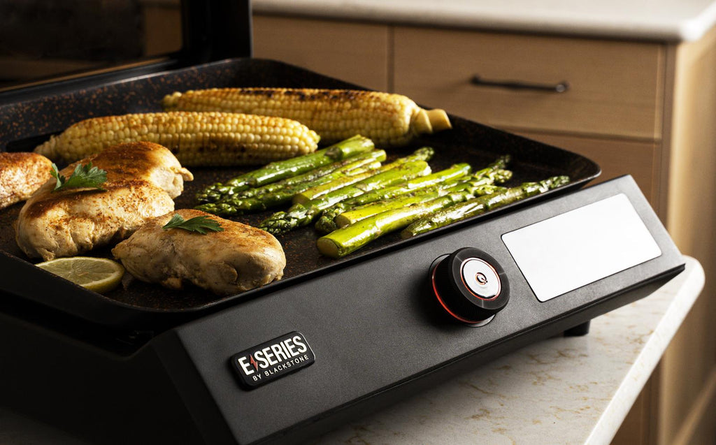E-Series 17" Electric Tabletop Griddle with Hood