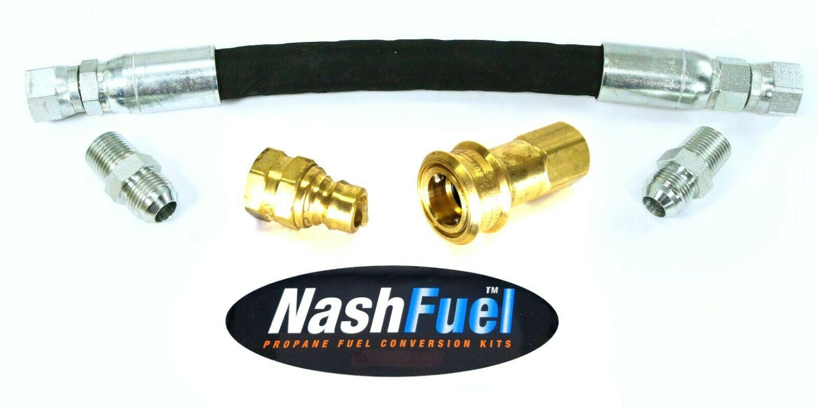 3/4" Crimped Low Pressure Propane Natural Gas Hose  Connection Connect LP