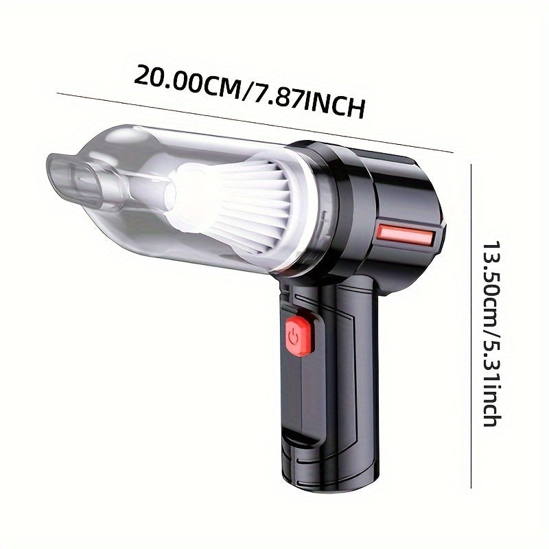 Cordless Vacuum Cleaner, Handheld Rechargeable Car Vacuum Charging Dock, Strong Suction Portable Mini Vacuum, Wet Dry Vacuum Cleaner For Car Home