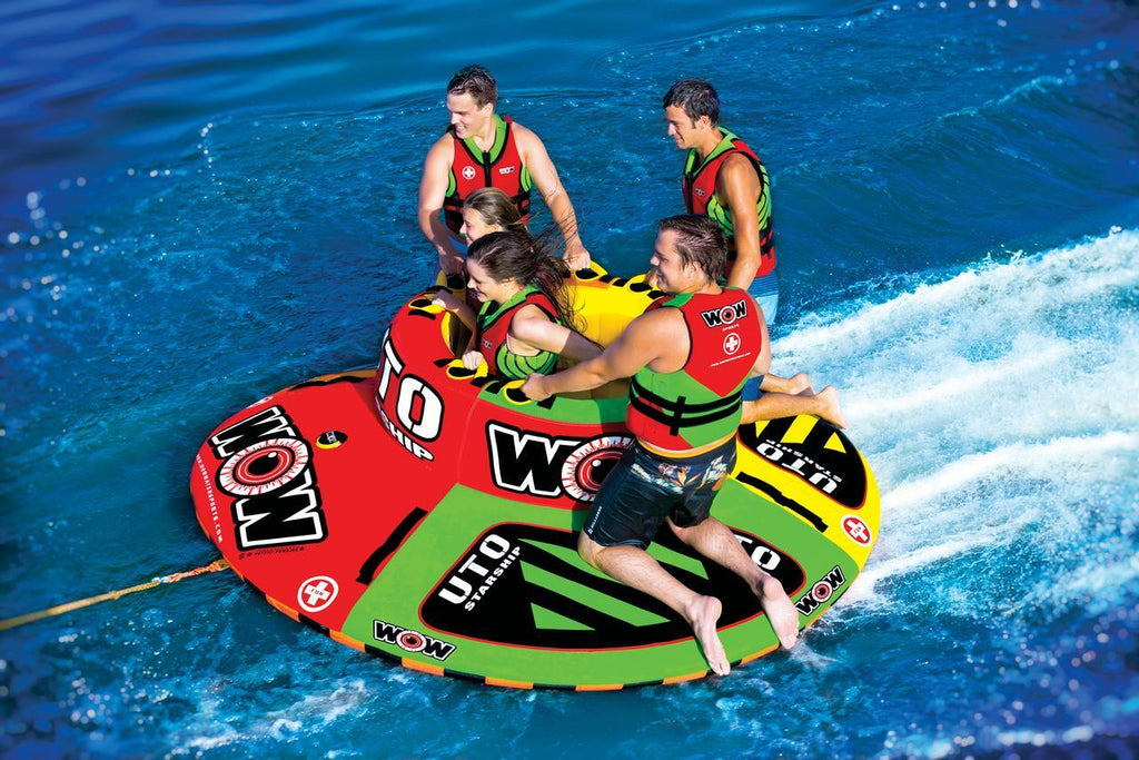 WOW 15-1110 UTO 1 to 5 Rider StarInflatable Towable