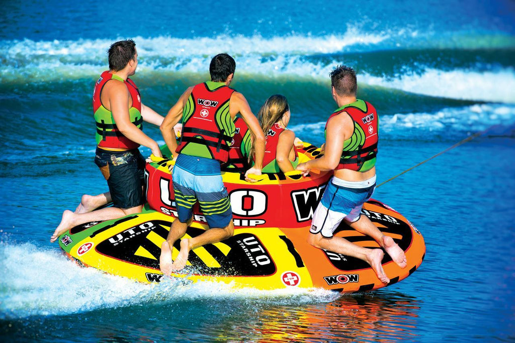 WOW 15-1110 UTO 1 to 5 Rider StarInflatable Towable