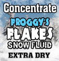 EXTRA DRY Snow Juice Concentrate (Makes 16 Gallons) - (<30 Feet Float / Drop) - 1 Gallon