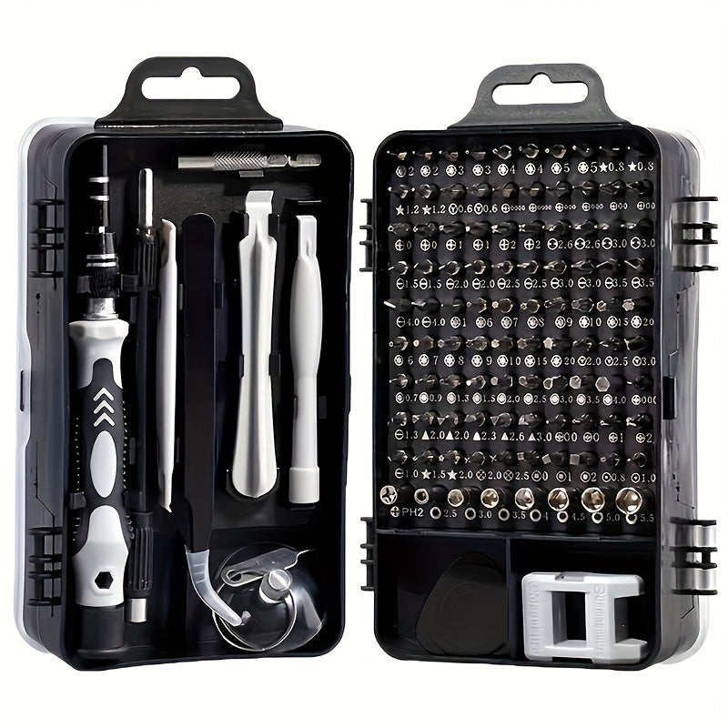 115pcs Car Precision Screwdriver Repair Tool Kit - Multi-function Electronic Screwdriver Set For Watch, Mobile Phone Disassembly &amp; Repair