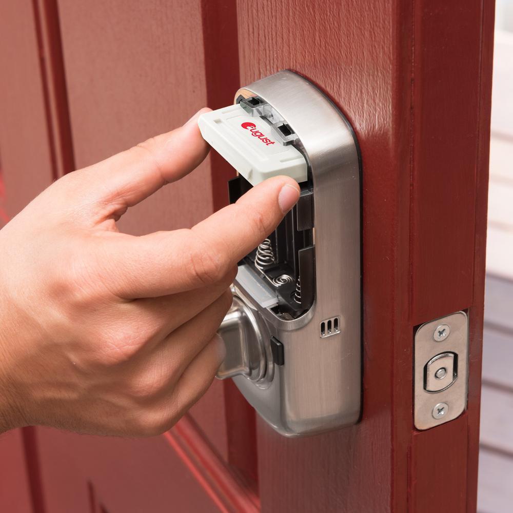 Assure Smart Lock Oil-Rubbed Bronze Touchscreen Alarmed Lock with Wi-Fi and Valdosta Lever