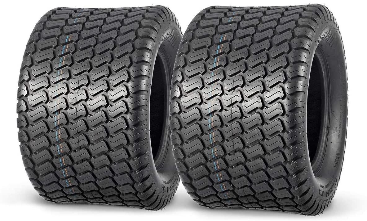 MaxAuto Lawn & Garden Turf Tire 20X12-10 P332 4PR Load Range B,2Pcs