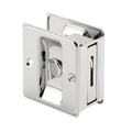 Polished Chrome, Pocket Door Privacy Lock