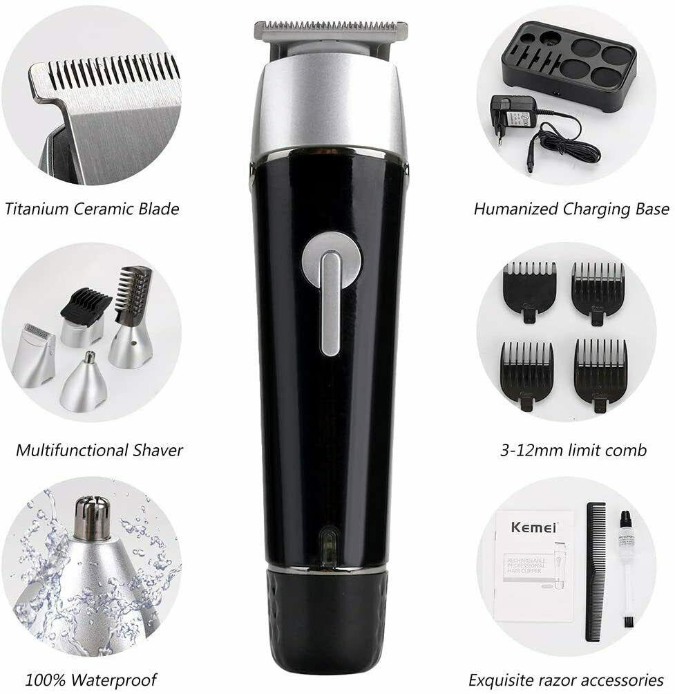 JUSTDOLIFE Trimmer Professional Mens Barber, Precisiimper