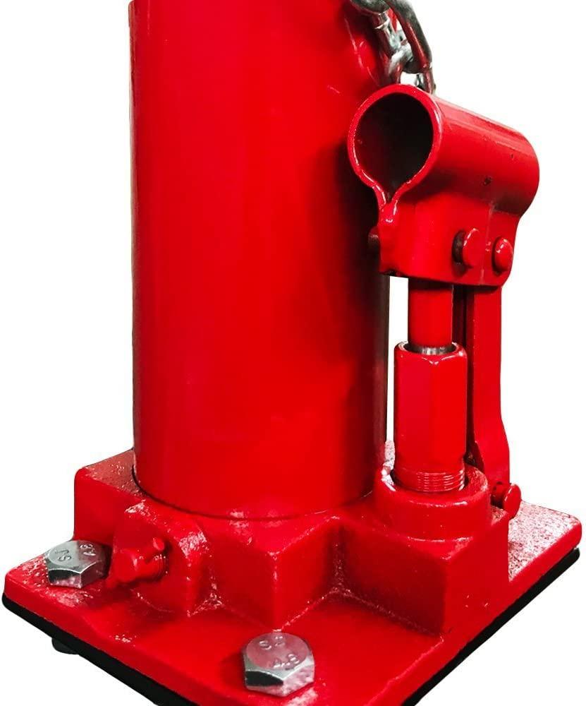 MOTOOS 1100lbs /0.5 Ton Capacity 2 StaHydraulic High Lift Manual Transmission Jack Pump with 360°Swivel Wheels Lift