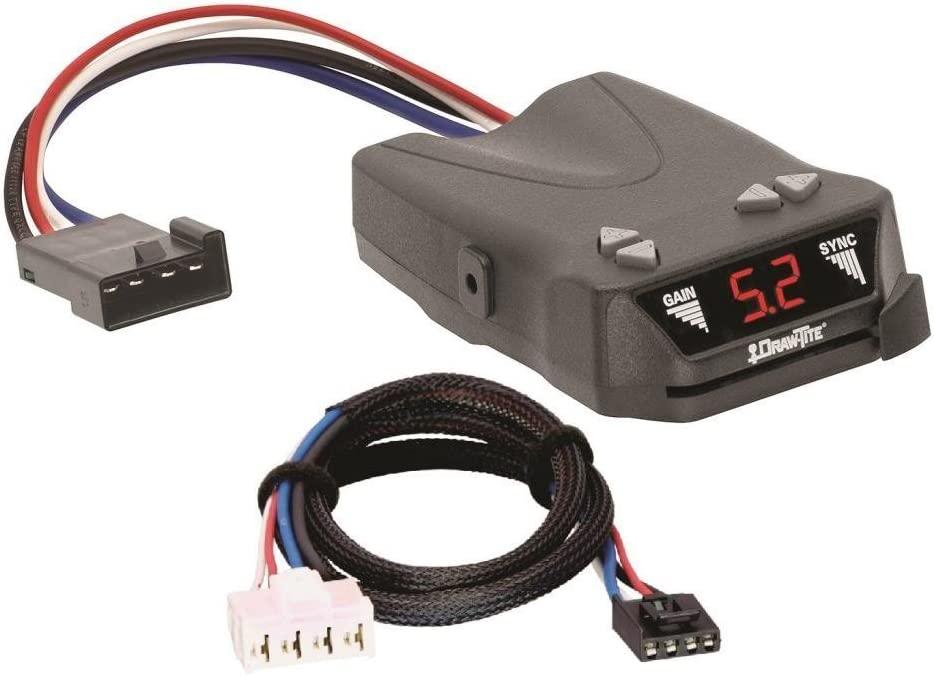 Draw-Tite 5504 Activator IV Electronic Brake Control , silver