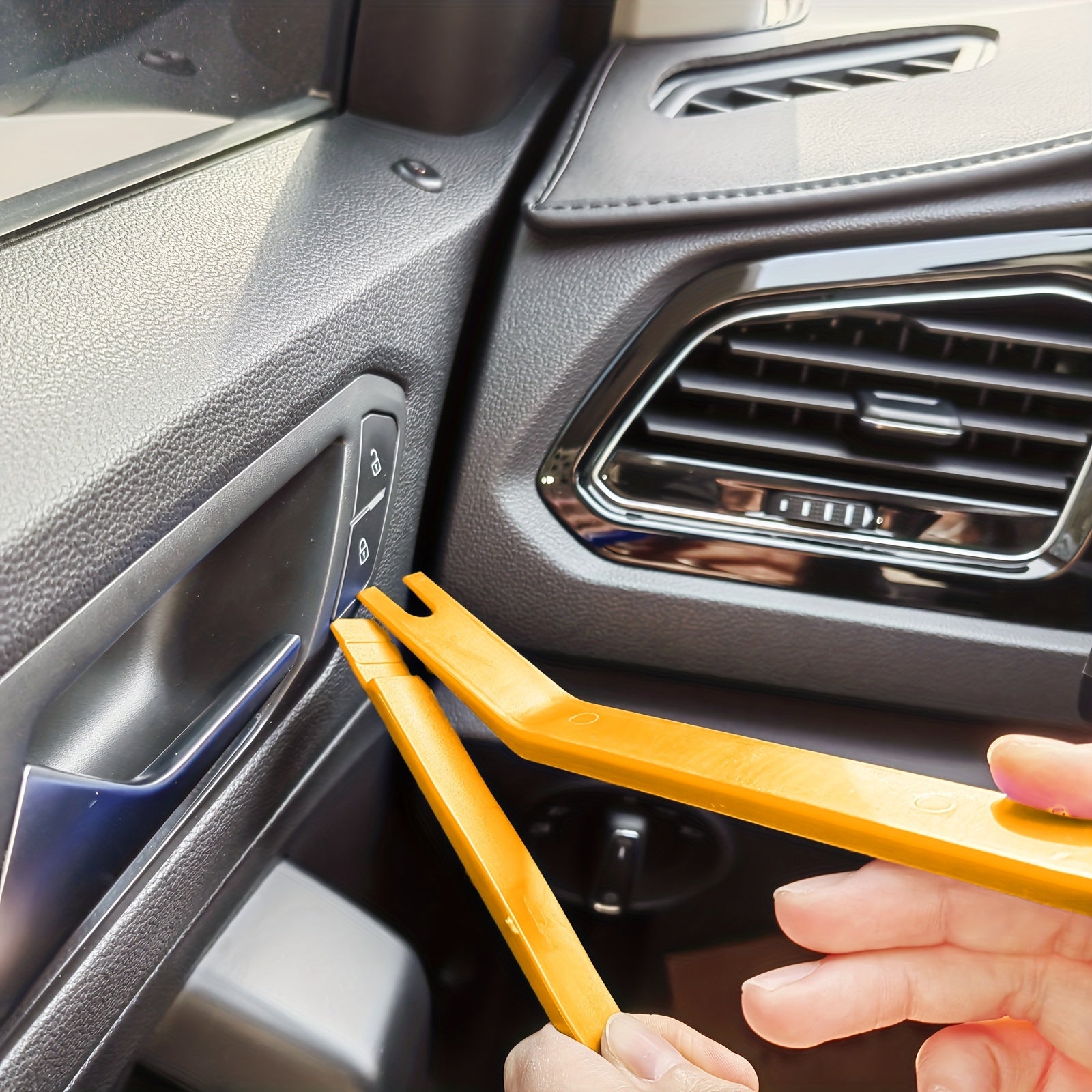 Universal Car Interior Removal Tool Kit,  Pry Tool Kit For Removing Door Cleats And Audio Dashboard