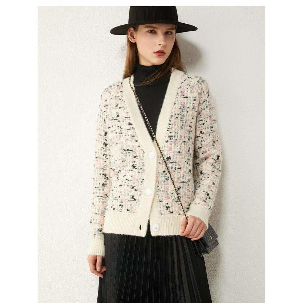 winter temperament casual cardigan