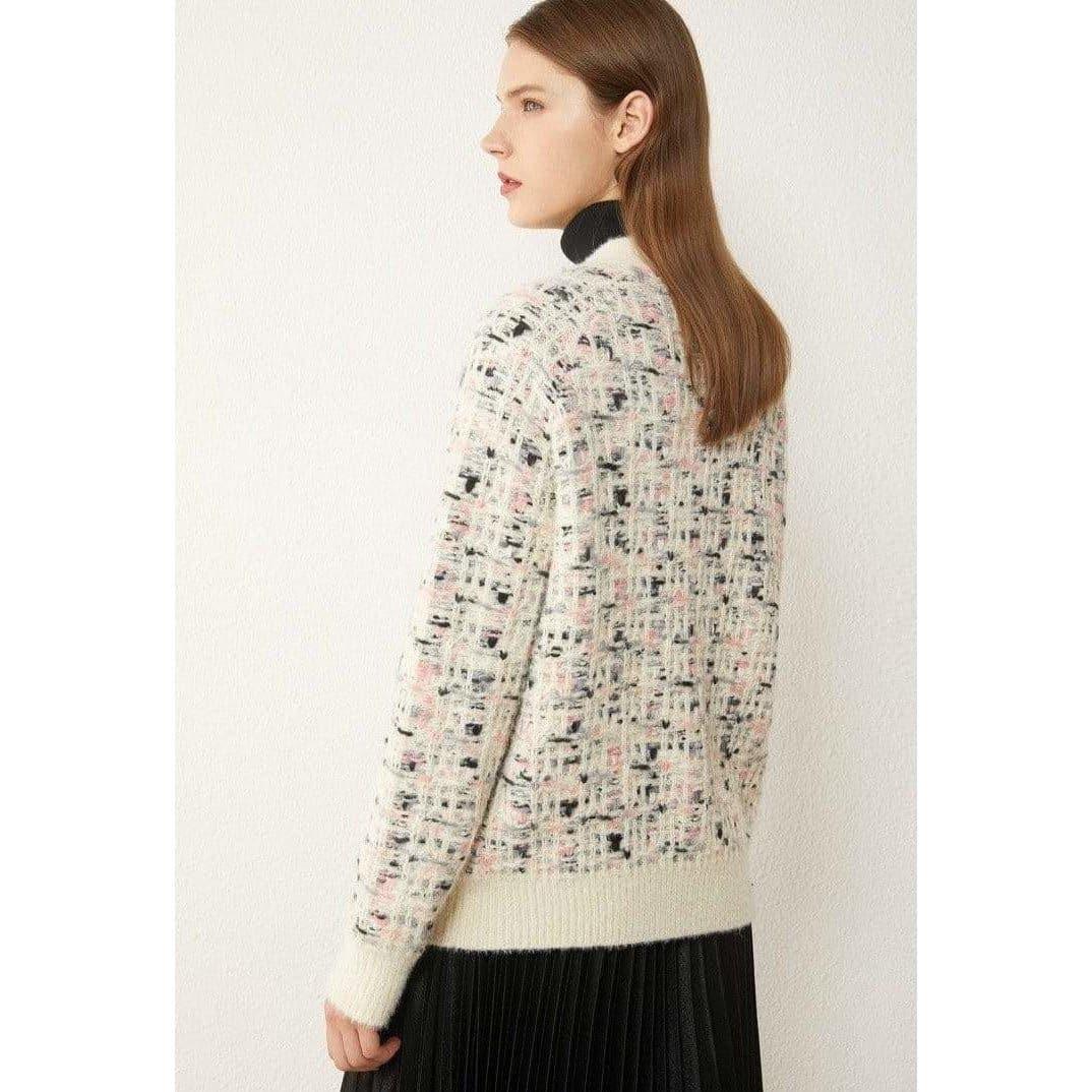 winter temperament casual cardigan