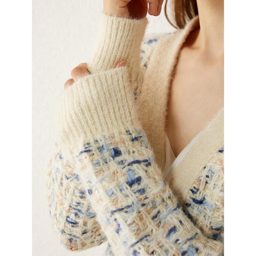 winter temperament casual cardigan