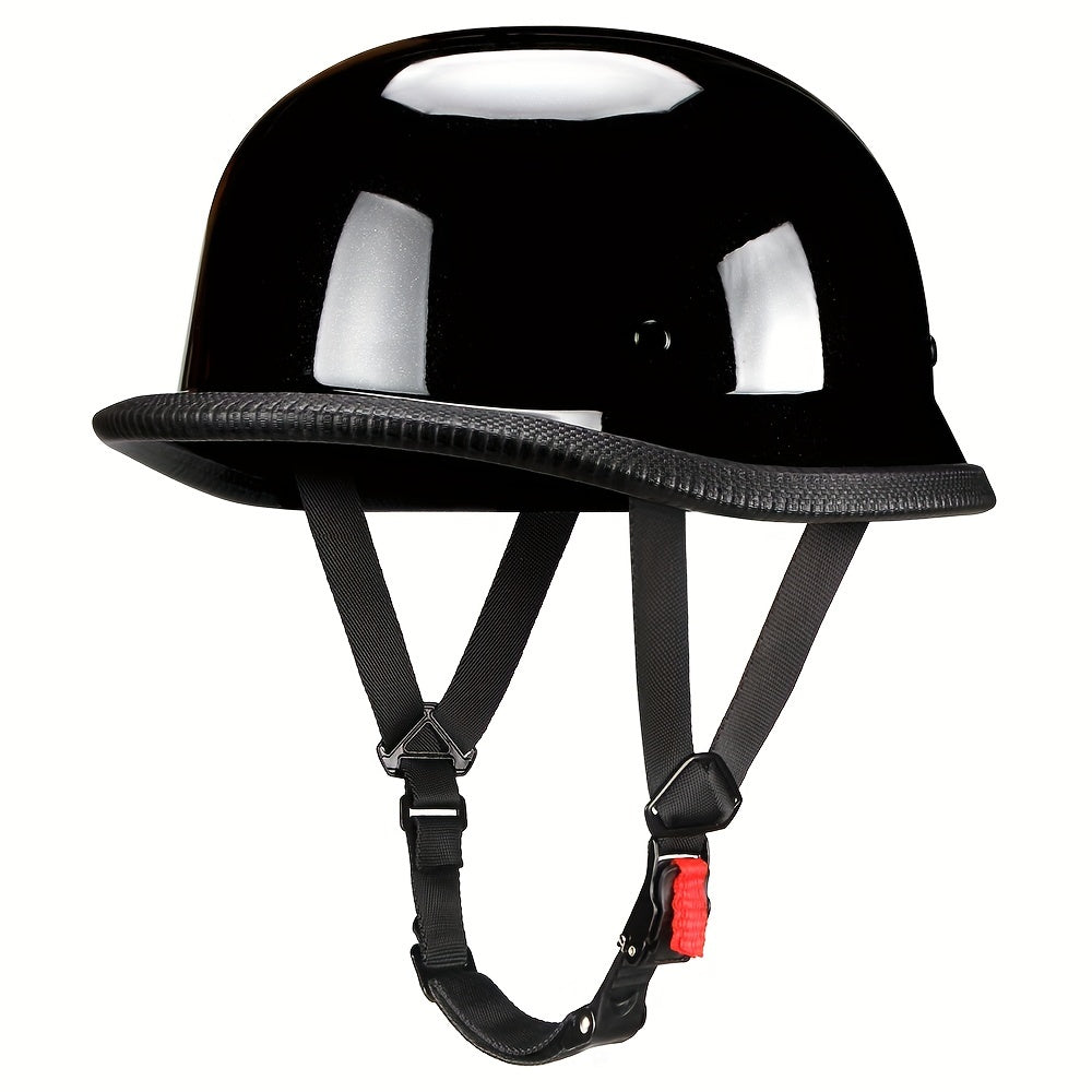 Motorcycle Helmet German Motorciker  Motorcycle Open Face Moto Retro Half Helmet Chopper Biker DOT Size M-XXL
