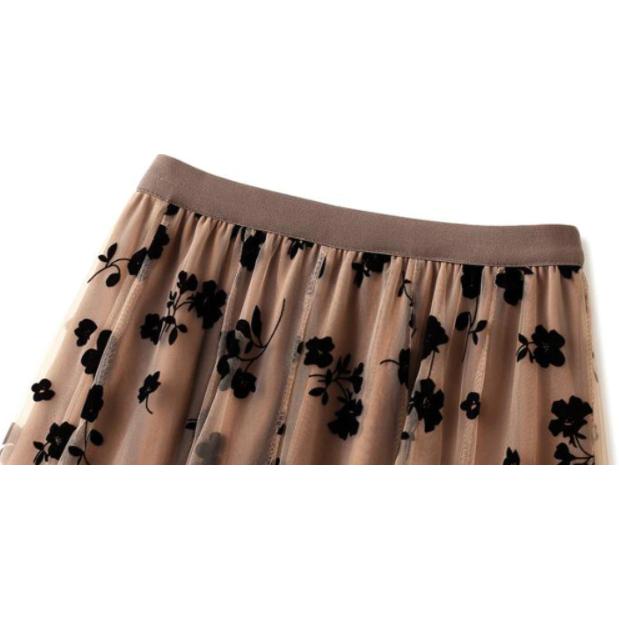 mesh tulle woman skirts