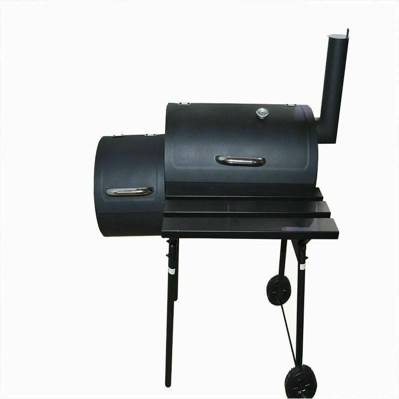 Outdoor Camping Garden BBQ Charcoal Barbecue Grill PicnicCooker Smoker Food