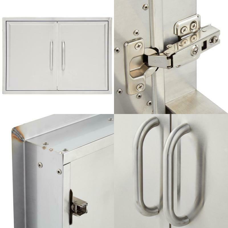 Drop-In Grill Cabinet Double Access Door