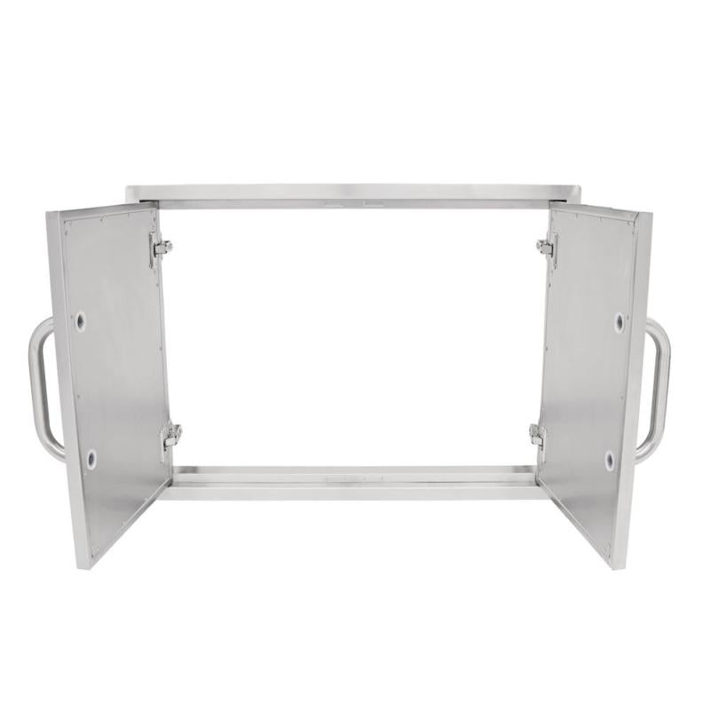 Drop-In Grill Cabinet Double Access Door
