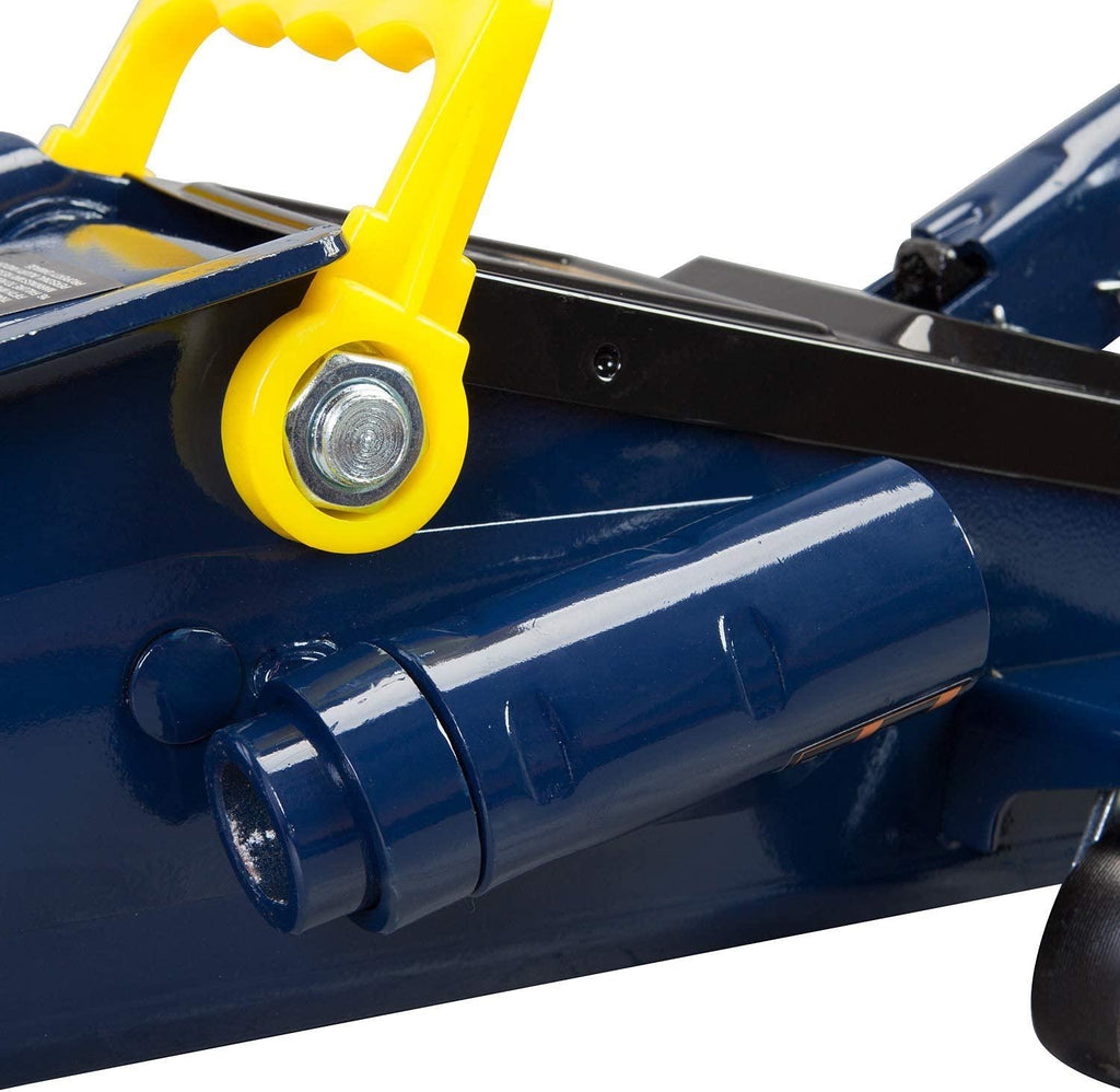 TCE AT83006U Torin Hydraulic Trolley Service/Floor Jack with Extra Saddle (Fits: SUVs and Extended Height Trucks): 3 Ton (6,000 lb) Capacity, Blue