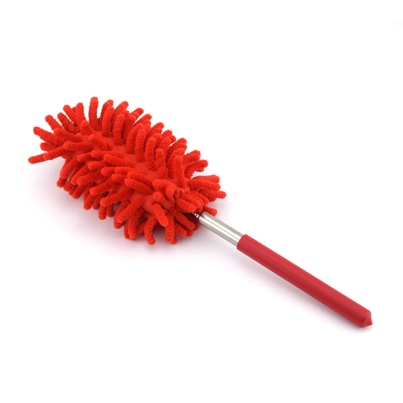 1Pc Microfiber Duster Brush, Extendable Hand Dust Cleaner Anti Dusting Brush Home Duster Air-condition Car Furniture Cleaning Brush Cleaning Tool
