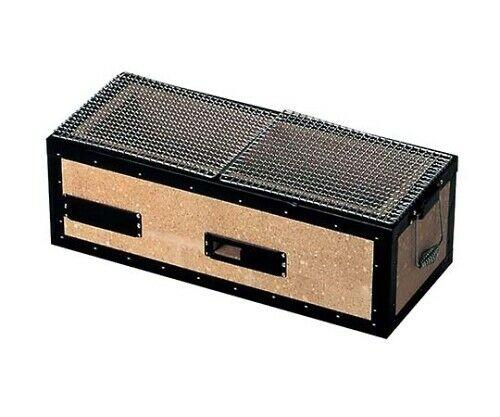 JP BBQ Yakitori Diatomite Charcoal Grill Shichirin Hibachi Konro 21.3 x 9.1 inch