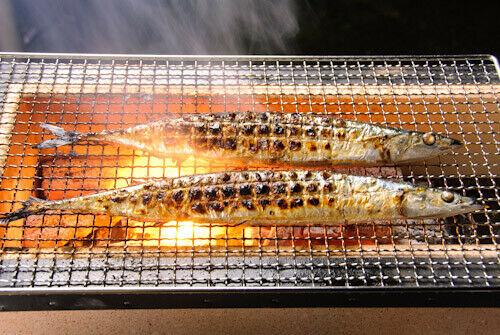 JP BBQ Yakitori Diatomite Charcoal Grill Shichirin Hibachi Konro 21.3 x 9.1 inch