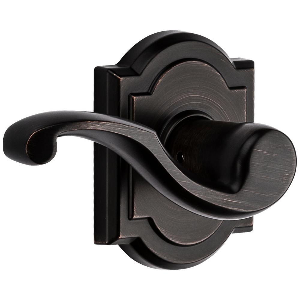 PrestiMadrina Venetian Bronze Universal Hall/Closet Door Lever