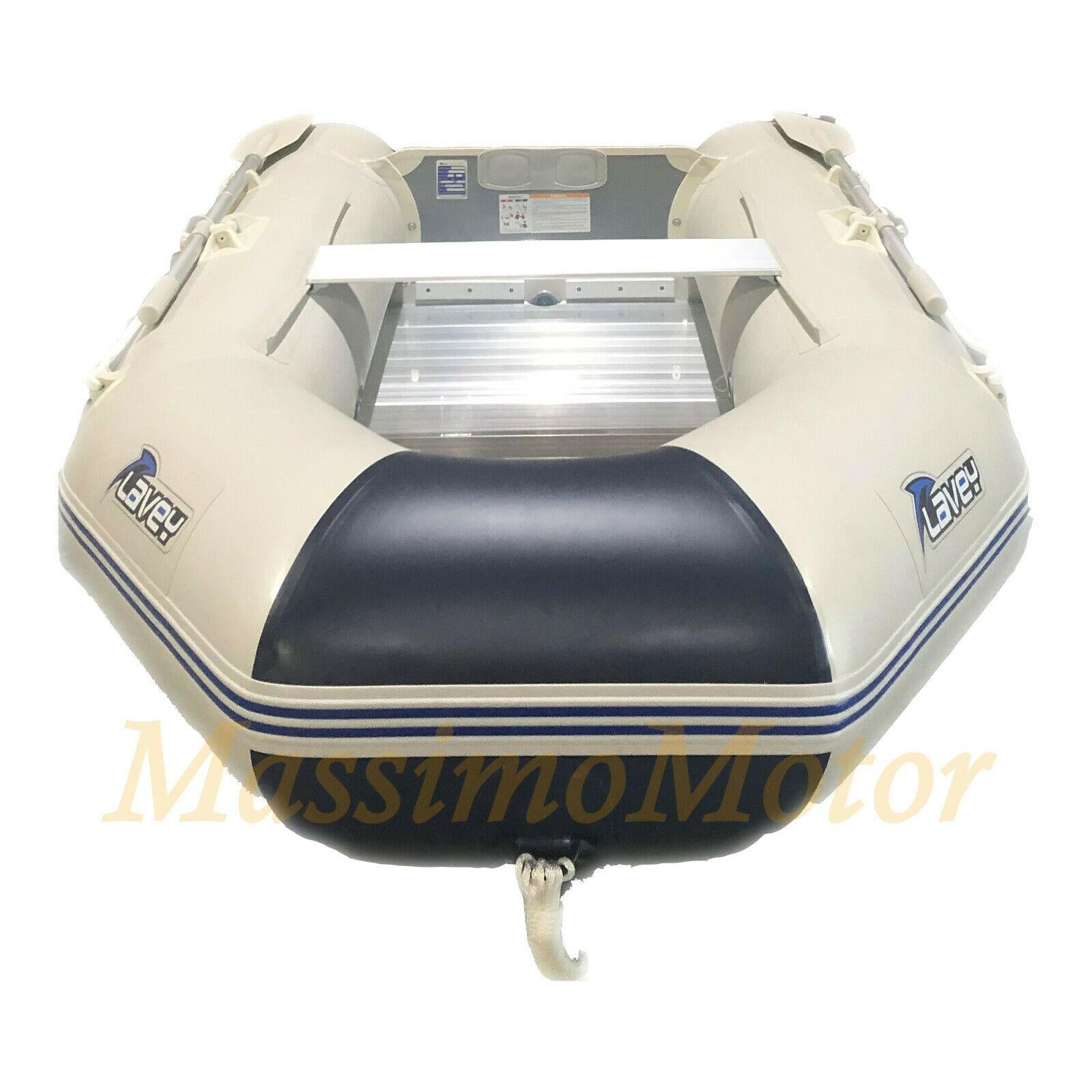 2020 Massimo Inflatable Aluminum Heavy Duty Dinghy Tender Boat Transom 270cm (8.86ft)